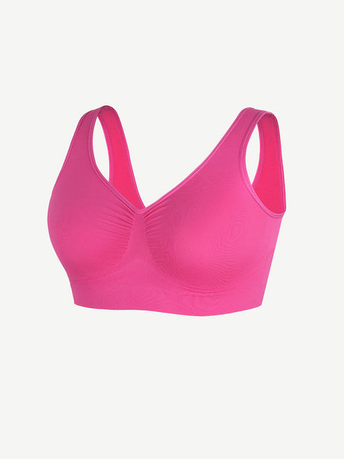 Well-in Vogue Seamless Shaping Bust Support Wider Back Bra